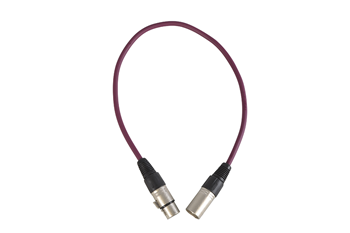 XLR Male to XLR Female Patch Lead 3 Pin Balanced Choice of Length